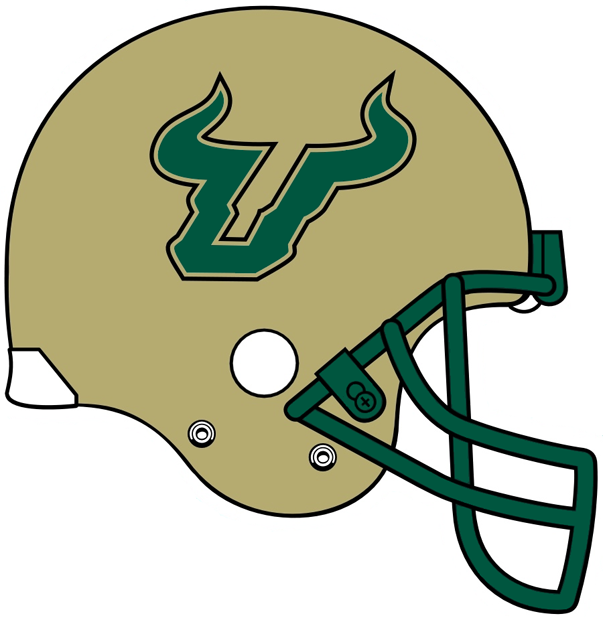 South Florida Bulls 2003-Pres Helmet Logo diy fabric transfers